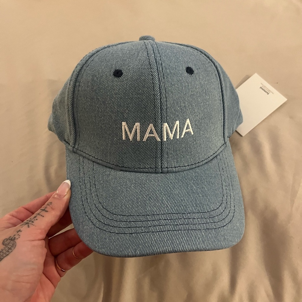 Adjustable Jean Mama Hat